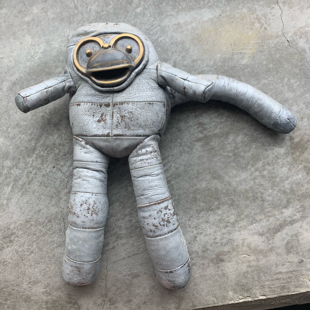 Blamo Bandit Handmade Toy in Distressed Leather